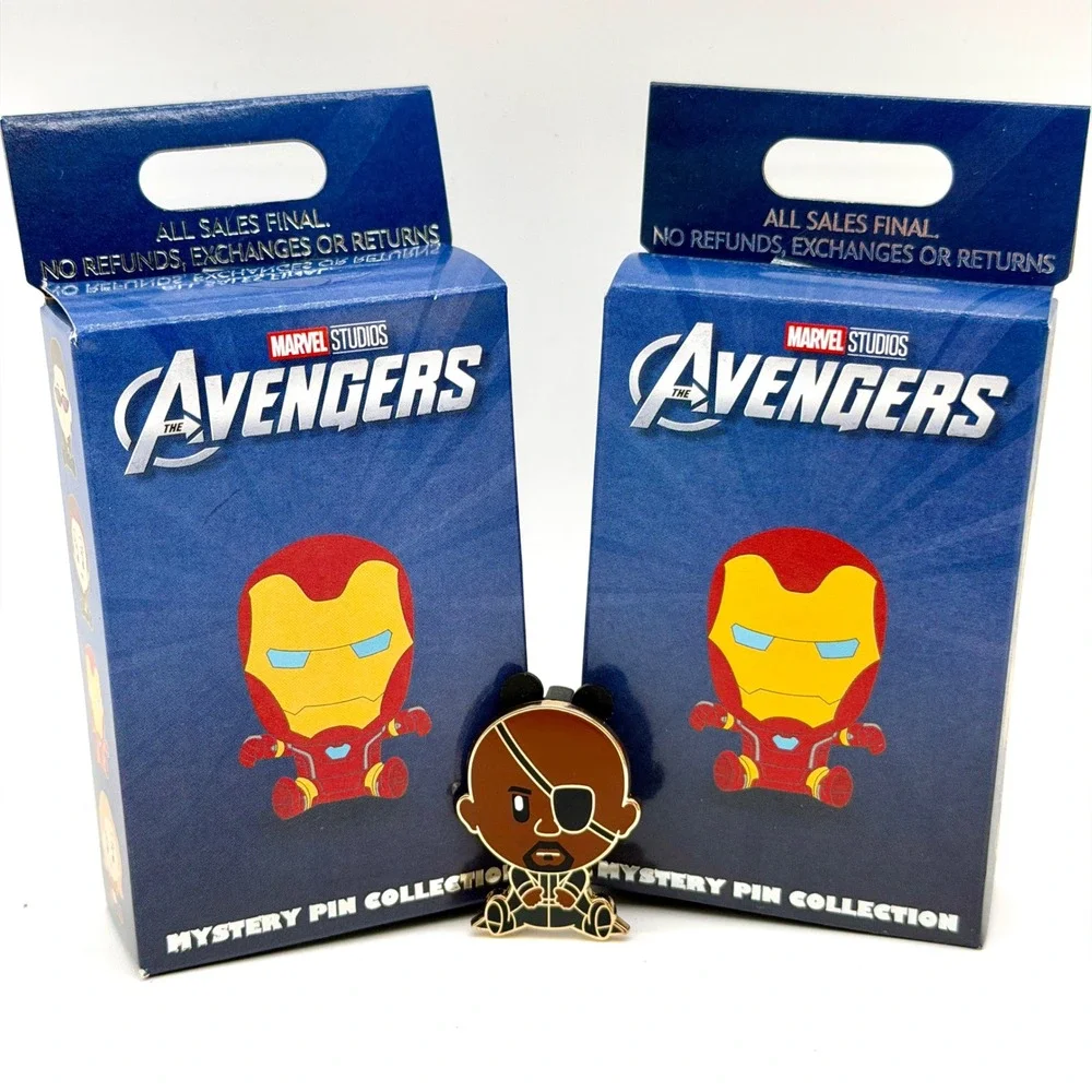 Disney Adorbs Avengers Mystery Pin Nick Fury LE 400 D23 Exclusive MOG WDI